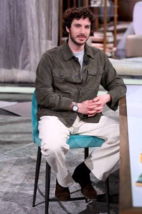 March 13, 2026, Milan, Rome, Italy: TV show La biblioteca dei sentimenti Rai 3 - pictured: Pierpaolo Spollon , Milan, March 13th 2026 Milan Italy  - ZUMAa289 20260313_zia_a289_150 Copyright: xMax Agfx