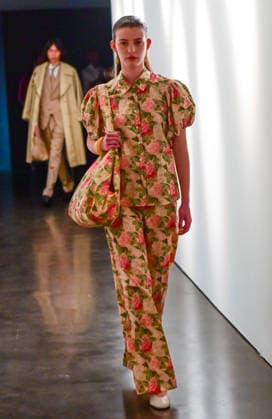 March 13, 2026, Madrid, Madrid, SPAIN: Mirto showcases its unpublished SpringÃ¢â‚¬Summer 2026 collection during Madrid es Moda in Madrid. The proposal connects the feminine and masculine universes through a shared aesthetic sensibility, defined by precise tailoring, harmonious color palettes, and high-quality fabrics that express timeless elegance. Madrid SPAIN - ZUMAz108 20260313_znp_z108_052 Copyright: xRichardxZubelzux
