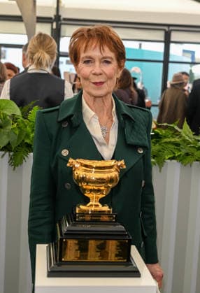 Cheltenham Racing Festival 2026- Day four tHE gOLD cupCheltenham, Gloucestershire Celia Imrie seen on day four of the 2026 Cheltenham Racing Festival at Prestbury Park in Cheltenham, England, Credit:Jules Annan Avalon England  Copyright: xJulesxAnnanx xAvalonx 1082606975