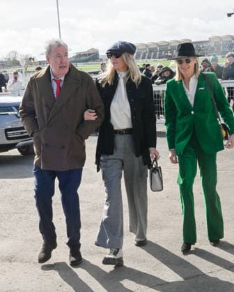 Cheltenham Racing Festival 2026- Day four tHE gOLD cupCheltenham, Gloucestershire Jeremy Clarkson and Lisa Hogan seen on day four of the 2026 Cheltenham Racing Festival at Prestbury Park in Cheltenham, England, Credit:Jules Annan Avalon England  Copyright: xJulesxAnnanx xAvalonx 1082607094