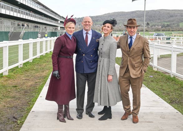 Cheltenham Racing Festival 2026- Day four tHE gOLD cupCheltenham, Gloucestershire Zara Tindall, Mike Tindall, Harriet Sperling and Peter Phillips seen on day four of the 2026 Cheltenham Racing Festival at Prestbury Park in Cheltenham, England, Credit:Jules Annan Avalon England  Copyright: xJulesxAnnanx xAvalonx 1082607176