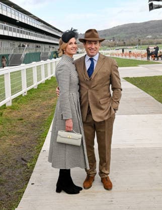 Cheltenham Racing Festival 2026- Day four tHE gOLD cupCheltenham, Gloucestershire Harriet Sperling and Peter Phillips seen on day four of the 2026 Cheltenham Racing Festival at Prestbury Park in Cheltenham, England, Credit:Jules Annan Avalon England  Copyright: xJulesxAnnanx xAvalonx 1082607257