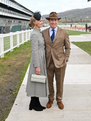 Cheltenham Racing Festival 2026- Day four tHE gOLD cupCheltenham, Gloucestershire Harriet Sperling and Peter Phillips seen on day four of the 2026 Cheltenham Racing Festival at Prestbury Park in Cheltenham, England, Credit:Jules Annan Avalon England  Copyright: xJulesxAnnanx xAvalonx 1082607304