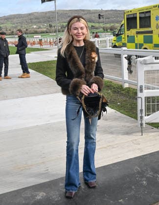 Cheltenham Racing Festival 2026- Day four tHE gOLD cupCheltenham, Gloucestershire Georgia Toffolo seen on day four of the 2026 Cheltenham Racing Festival at Prestbury Park in Cheltenham, England, Credit:Jules Annan Avalon England  Copyright: xJulesxAnnanx xAvalonx 1082607419