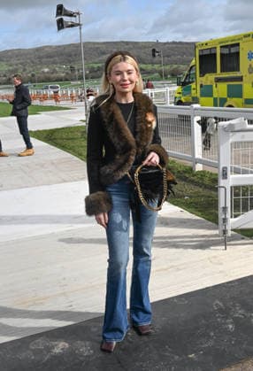 Cheltenham Racing Festival 2026- Day four tHE gOLD cupCheltenham, Gloucestershire Georgia Toffolo seen on day four of the 2026 Cheltenham Racing Festival at Prestbury Park in Cheltenham, England, Credit:Jules Annan Avalon England  Copyright: xJulesxAnnanx xAvalonx 1082607439