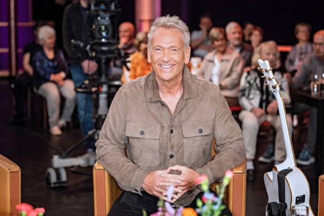 MDR - Riverboat. Sänger Olaf Berger anläßlich der Aufzeichnung der MDR - Talkshow Riverboat am 13.03.2026 in der Mediacity Leipzig. 20260313SFL0052