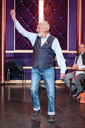 MDR - Riverboat. Schauspieler Dieter Didi Hallervorden anläßlich der Aufzeichnung der MDR - Talkshow Riverboat am 13.03.2026 in der Mediacity Leipzig. 20260313SFL0020