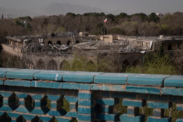 Isfahan Governor s Office Following U.S. And Israeli Attacks A general view of the Provincial Governor s Office, located a hundred meters from the historical sites, after it is destroyed during the U.S.-Israeli military campaign in Isfahan, Iran, on March 11, 2026. Tehran Iran  Copyright: xMortezaxNikoubazlx originalFilename: nikoubazl-isfahang260311_npC8U.jpg