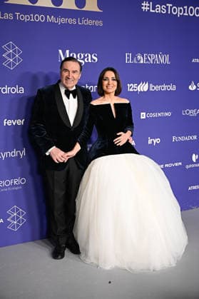 Top 100 Women Leaders Gala Cruz Sanchez de Lara and Pedro J Ramirez during the Top 100 Women Leaders Gala at the Teatro Real in Madrid on March 13, 2026 in Madrid Spain GALA LAS TOP 100 MUJERES MAGA ATREMEDIA EL ESPAÑOL Madrid Madrid Madrid Spain  Copyright: xFranciscoxGuerrax 7364556