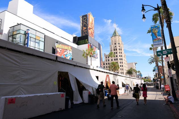 March 13, 2026, Hollywood, California, USA: Preparations for the 98th Oscars on Friday March 13, 2026 at the Dolby Theater in Hollywood, California for the upcoming Academy Awards. JAVIER ROJAS PI Hollywood USA - ZUMAp124 20260313_zaa_p124_011 Copyright: xJavierxRojasx
