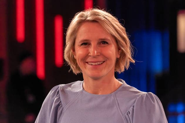 Kölner Treff am 06. Februar 2026. Im Bild Gastgeberin des Kölner Treff, Susan Link. Susan Link und Micky Beisenherz sind neugierig und befragen ihre Gäste auf ihre ganz eigene Art mit wie immer spannenden Gesprächen. Köln Nordrhein-Westfalen Deutschland