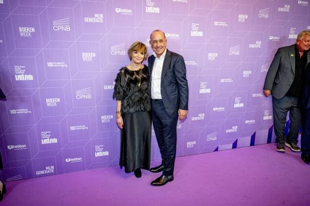 AMSTERDAM - arrives on the red carpet for the 75th Book Ball at the International Theatre Amsterdam (ITA). ROBIN UTRECHT ANP netherlands out - belgium out  Copyright: xx x553263480x originalFilename: 553263480.jpg
