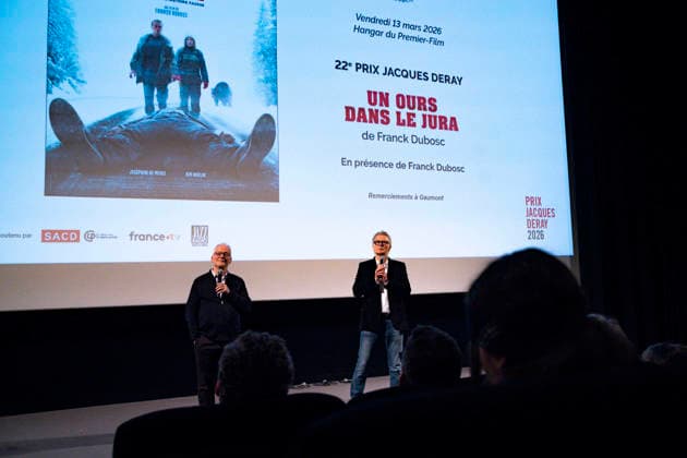 CELEBRITES : Franck Dubosc Prix Jacques Deray - Lyon 13 03 2026 Franck Dubosc recoit le prix Jacques Deray Ã l Institut Lumiere pour son film un ours dans le Jura Ã Lyon le 13 03 2026. Photo Sandrine Thesillat PsNewZ  Copyright: xSandrinexTHESILLATx
