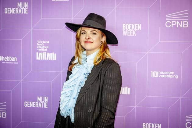 AMSTERDAM - arrives on the red carpet for the 75th Book Ball at the International Theatre Amsterdam (ITA). ROBIN UTRECHT ANP netherlands out - belgium out  Copyright: xx x553263748x originalFilename: 553263748.jpg