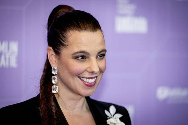 AMSTERDAM - arrives on the red carpet for the 75th Book Ball at the International Theatre Amsterdam (ITA). ROBIN UTRECHT ANP netherlands out - belgium out  Copyright: xx x553264023x originalFilename: 553264023.jpg
