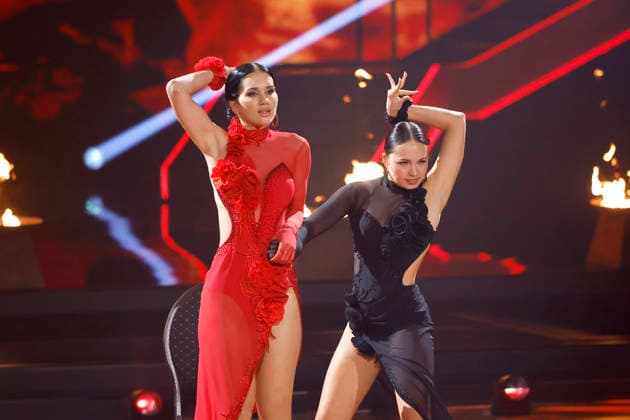 Influencerin Vanessa Borck (Nessi) und Tänzerin Victoria Sauerwald sind ausgeschieden bei der zweiten Tanzshow der 19. Staffel der RTL-Tanzshow Lets Dance im Coloneum. Köln, 13.03.2026 NRW Deutschland Copyright: xChristophxHardtx