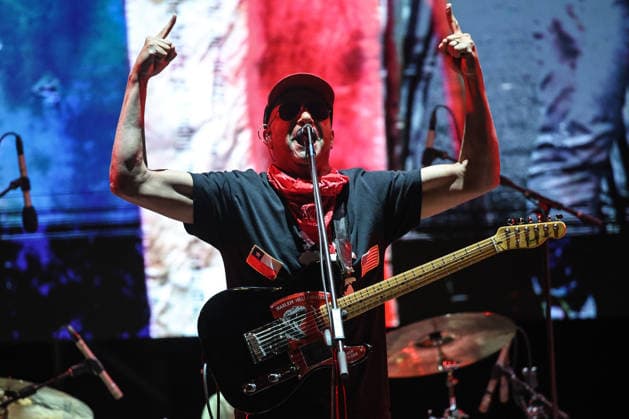 Santiago, March 13, 2026 Tom Morello at Lollapalooza 2026 Festival from Parque OHiggins in Santiago Diego Martin Aton Chile, Aton 1135290 jpeg  Copyright: DIEGOxMARTIN ATONxCHILE