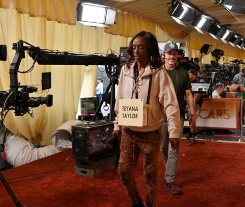 Preparations for the 98th annual Academy Awards are underway in the Hollywood section of Los Angeles on Friday, March 13, 2026. Conan O Brien will host the Oscars for the second consecutive year, airing live on March 15 on ABC.  LAP20260313167 JIMxRUYMEN