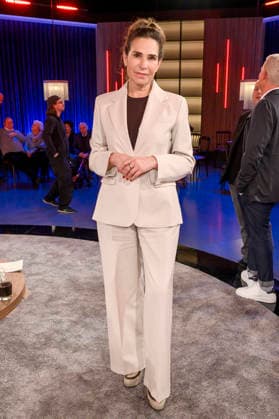 Dagmar Rosenfeld bei der Aufzeichnung der WDR-Talkshow Kölner Treff im WDR Studio BS 3. Köln, 13.03.2026