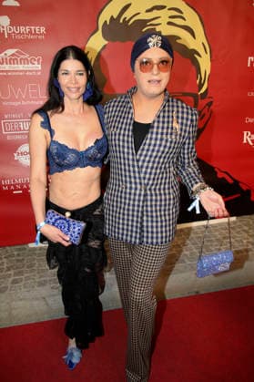 Micaela Schäfer und Julian F.M. Stoeckel bei der Premiere der RTL+ Dokuserie Heino - Karamba, Karacho, Kult! im Filmtheater Kitzbühel. Kitzbühel, 13.03.2026