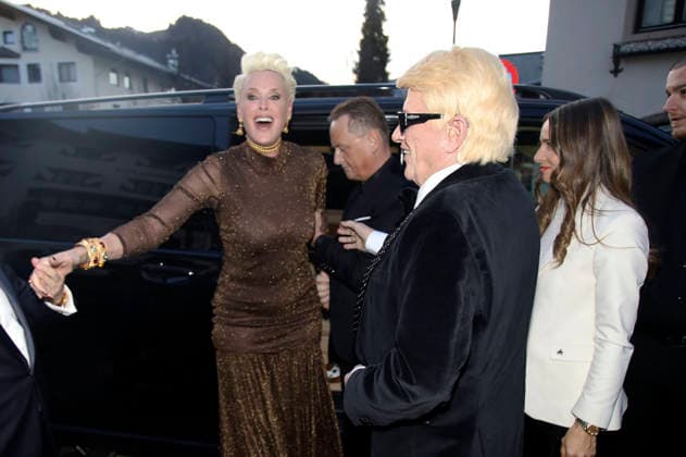 Brigitte Nielsen und Heino bei der Premiere der RTL+ Dokuserie Heino - Karamba, Karacho, Kult! im Filmtheater Kitzbühel. Kitzbühel, 13.03.2026