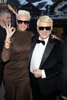 Brigitte Nielsen und Heino bei der Premiere der RTL+ Dokuserie Heino - Karamba, Karacho, Kult! im Filmtheater Kitzbühel. Kitzbühel, 13.03.2026