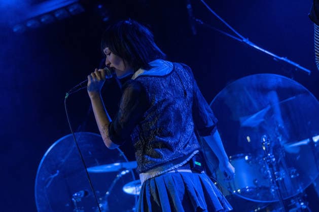 Music Concert - Sobs Live in Shanghai 2026 Celine Autumn singing on stage during the Sobs Live at Yuyintown Basement in Shanghai, China on March 13, 2026 during Sobs Live in Shanghai 2026, Music Concert in Shanghai, China, March 13 2026 Shanghai Yuyintown Basement China Copyright: xAndreaxAimarx xLiveMediax LPM_2341001