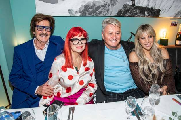 abb Joerg Draeger, Petra Draeger, Hubert Fella und Annemarie Eilfeld zu Gast bei der Geburtstags Feier Party 2 Jahre vom Restaurant Berg und Tal am Freitag 13.03.2026 in Berlin Berlin Deutschland