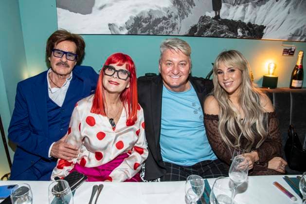 abb Joerg Draeger, Petra Draeger, Hubert Fella und Annemarie Eilfeld zu Gast bei der Geburtstags Feier Party 2 Jahre vom Restaurant Berg und Tal am Freitag 13.03.2026 in Berlin Berlin Deutschland
