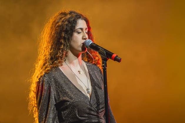 Music Concert - Delia - SICILIA BEDDA TOUR Delia Buglisi performs the Sicilia Bedda Tour on March 13, 2026 at Auditorium Parco della Musica, Rome, Italy. Rome Auditorium Parco della Musica Italy Copyright: xEmanuelaxVertollix xLiveMediax LPM_2341171
