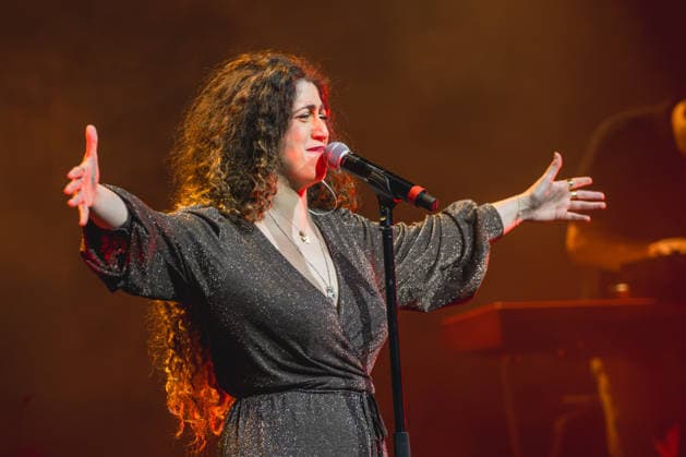 Music Concert - Delia - SICILIA BEDDA TOUR Delia Buglisi performs the Sicilia Bedda Tour on March 13, 2026 at Auditorium Parco della Musica, Rome, Italy. Rome Auditorium Parco della Musica Italy Copyright: xEmanuelaxVertollix xLiveMediax LPM_2341172