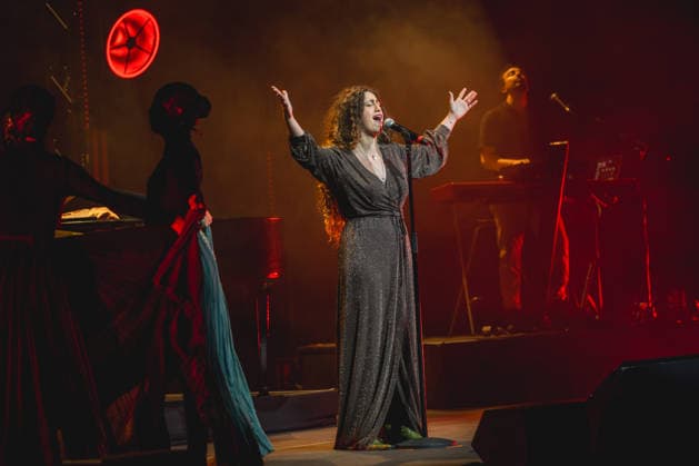 Music Concert - Delia - SICILIA BEDDA TOUR Delia Buglisi performs the Sicilia Bedda Tour on March 13, 2026 at Auditorium Parco della Musica, Rome, Italy. Rome Auditorium Parco della Musica Italy Copyright: xEmanuelaxVertollix xLiveMediax LPM_2341174