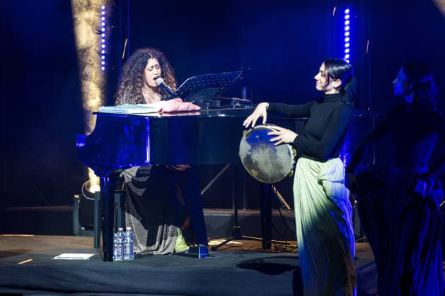 Music Concert - Delia - SICILIA BEDDA TOUR Delia Buglisi performs the Sicilia Bedda Tour on March 13, 2026 at Auditorium Parco della Musica, Rome, Italy. Rome Auditorium Parco della Musica Italy Copyright: xEmanuelaxVertollix xLiveMediax LPM_2341189
