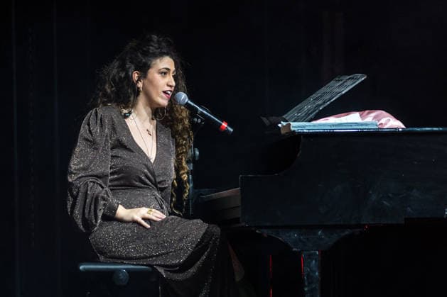 Music Concert - Delia - SICILIA BEDDA TOUR Delia Buglisi performs the Sicilia Bedda Tour on March 13, 2026 at Auditorium Parco della Musica, Rome, Italy. Rome Auditorium Parco della Musica Italy Copyright: xEmanuelaxVertollix xLiveMediax LPM_2341190