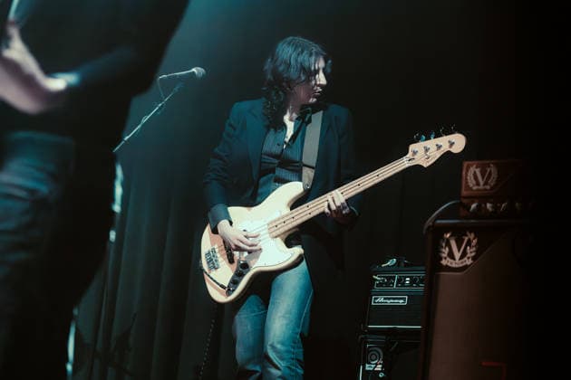 Bar Italia live in Copenhagen, Denmark Copenhagen, Denmark. 13th, March 2026. The British indie rock band Bar Italia performs a live concert at Pumpehuset in Copenhagen. Here bass player Mathilde Bataille is seen live on stage. Denmark, Copenhagen  Copyright: xGonzalesxPhoto MathiasxKristensenx