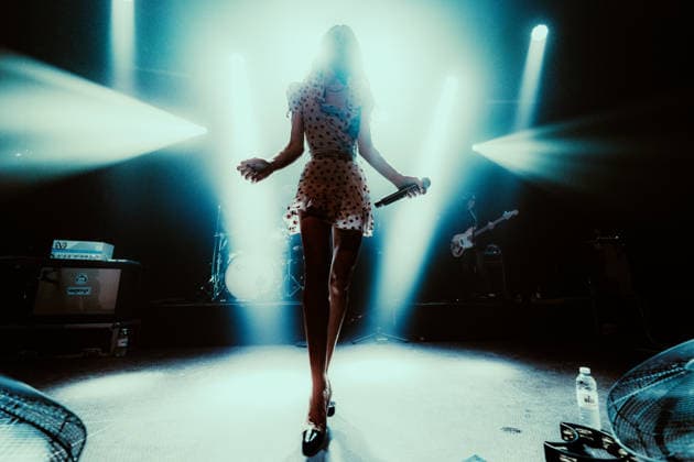 Bar Italia live in Copenhagen, Denmark Copenhagen, Denmark. 13th, March 2026. The British indie rock band Bar Italia performs a live concert at Pumpehuset in Copenhagen. Here singer Nina Cristante is seen live on stage. Denmark, Copenhagen  Copyright: xGonzalesxPhoto MathiasxKristensenx