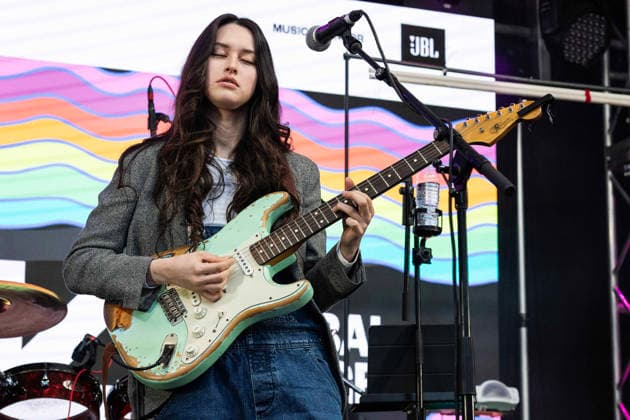 March 13, 2026: REJAY, singer-songwriter from Niseko, Japan performing at the SXSW Music Festival, Downright Austin Global Stage at Downright Austin Backyard. Austin, Texas. CSM Austin United States of America - ZUMAc04_ 20260313_faf_c04_011 Copyright: xMarioxCantux
