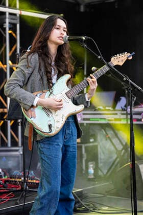 March 13, 2026: REJAY, singer-songwriter from Niseko, Japan performing at the SXSW Music Festival, Downright Austin Global Stage at Downright Austin Backyard. Austin, Texas. CSM Austin United States of America - ZUMAc04_ 20260313_faf_c04_020 Copyright: xMarioxCantux