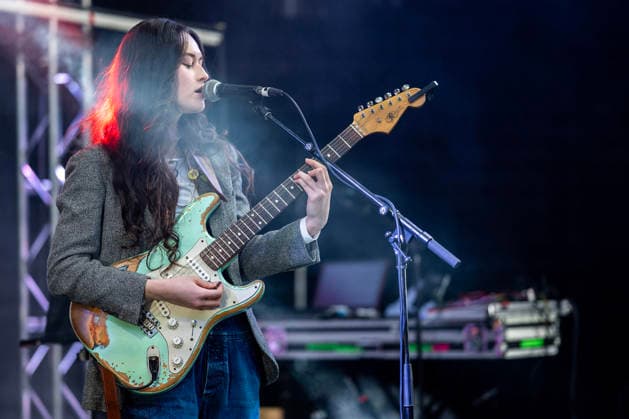March 13, 2026: REJAY, singer-songwriter from Niseko, Japan performing at the SXSW Music Festival, Downright Austin Global Stage at Downright Austin Backyard. Austin, Texas. CSM Austin United States of America - ZUMAc04_ 20260313_faf_c04_022 Copyright: xMarioxCantux
