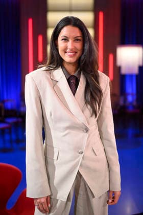 Fernsehmoderatorin Rebecca Mir bei der Aufzeichnung der WDR-Talkshow Kölner Treff im WDR Studio BS 3. Köln, 13.03.2026 NRW Deutschland Copyright: xSaschaxSchuermannx