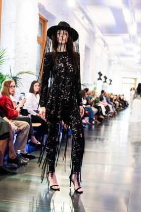 Adlib Ibiza - MadridEsModa Fashion Week Madrid - 14 Mar 2026 A model walks the runway wearing a design by Adlib Ibiza during the MadridEsModa Fashion Week de at Madrid Arena. Madrid Spain Copyright: xAtilanoxGarciax xSOPAxImagesx photos08403