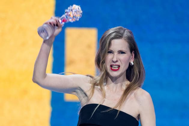 Czech Film and Television Academy (CFTA) presents Czech Lion annual film awards at the 33rd annual ceremony in Congress Centre Prague, on March 14, 2026. The award for best costumes went to Michaela Horackova Horejsi for her film Franz. (CTKxPhoto OndrejxDeml) CTKPhotoP2026031406167  CTKPhotoP2026031406167