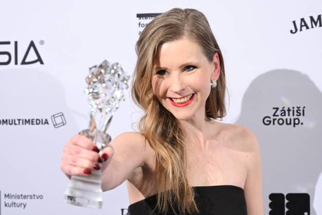 Czech Film and Television Academy (CFTA) presents Czech Lion annual film awards at the 33rd annual ceremony in Congress Centre Prague, on March 14, 2026. The award for best costumes went to Michaela Horackova Horejsi for her film Franz. (CTKxPhoto MichalxKamaryt) CTKPhotoP2026031406235  CTKPhotoP2026031406235