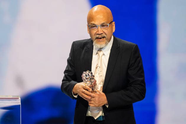 Czech Film and Television Academy (CFTA) presents Czech Lion annual film awards at the 33rd annual ceremony in Congress Centre Prague, on March 14, 2026. Dung Nguyen received the Best Supporting Actor award for his film Summer School. (CTKxPhoto OndrejxDeml) CTKPhotoP2026031406140  CTKPhotoP2026031406140