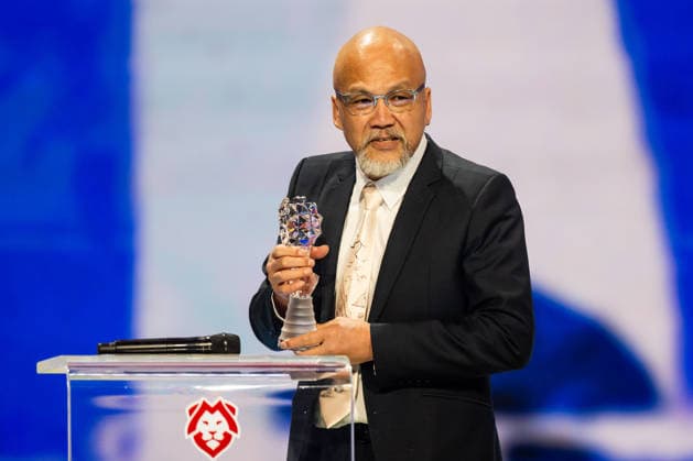 Czech Film and Television Academy (CFTA) presents Czech Lion annual film awards at the 33rd annual ceremony in Congress Centre Prague, on March 14, 2026. Dung Nguyen received the Best Supporting Actor award for his film Summer School. (CTKxPhoto OndrejxDeml) CTKPhotoP2026031406275  CTKPhotoP2026031406275