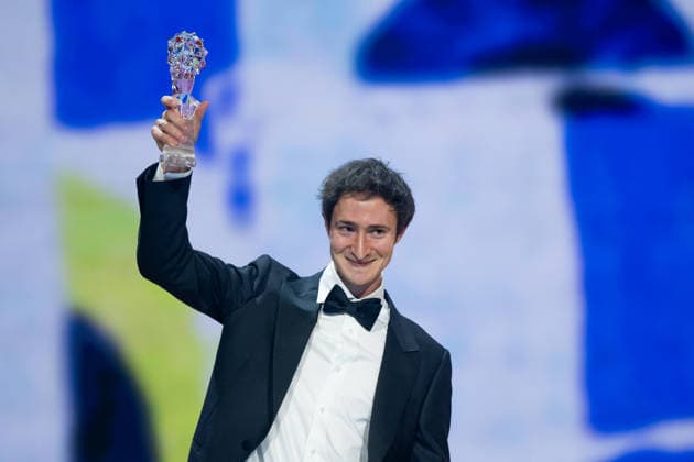 Czech Film and Television Academy (CFTA) presents Czech Lion annual film awards at the 33rd annual ceremony in Congress Centre Prague, on March 14, 2026. The award for Best Actor in a Leading Role went to Idan Weiss for Franz. (CTKxPhoto OndrejxDeml) CTKPhotoP2026031406987  CTKPhotoP2026031406987