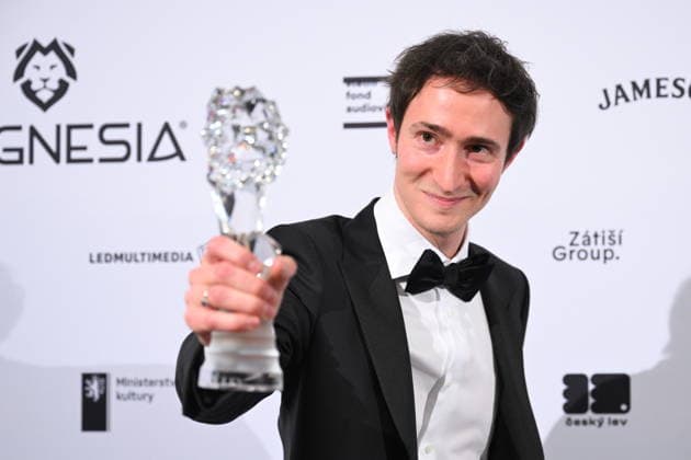 Czech Film and Television Academy (CFTA) presents Czech Lion annual film awards at the 33rd annual ceremony in Congress Centre Prague, on March 14, 2026. The award for Best Actor in a Leading Role went to Idan Weiss for Franz. (CTKxPhoto MichalxKamaryt) CTKPhotoP2026031407051  CTKPhotoP2026031407051