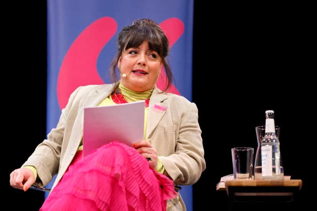 Moderatorin Marie-Christine Knop in der Veranstaltung Bye-bye, Thomas! im Rahmen der Lit.Cologne 2026 im WDR-Funkhaus am Wallrafplatz. Köln, 14.03.2026 NRW Deutschland Copyright: xChristophxHardtx