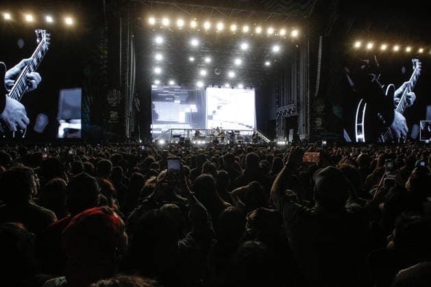 Santiago, March 14, 2026 Los Bunkers at Lollapalooza 2026 Festival from Parque OHiggins in Santiago Diego Martin Aton Chile, Aton 1135673 jpeg  Copyright: DIEGOxMARTIN ATONxCHILE