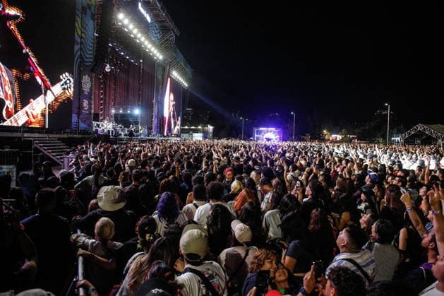 Santiago, March 14, 2026 Los Bunkers at Lollapalooza 2026 Festival from Parque OHiggins in Santiago Diego Martin Aton Chile, Aton 1135682 jpeg  Copyright: DIEGOxMARTIN ATONxCHILE